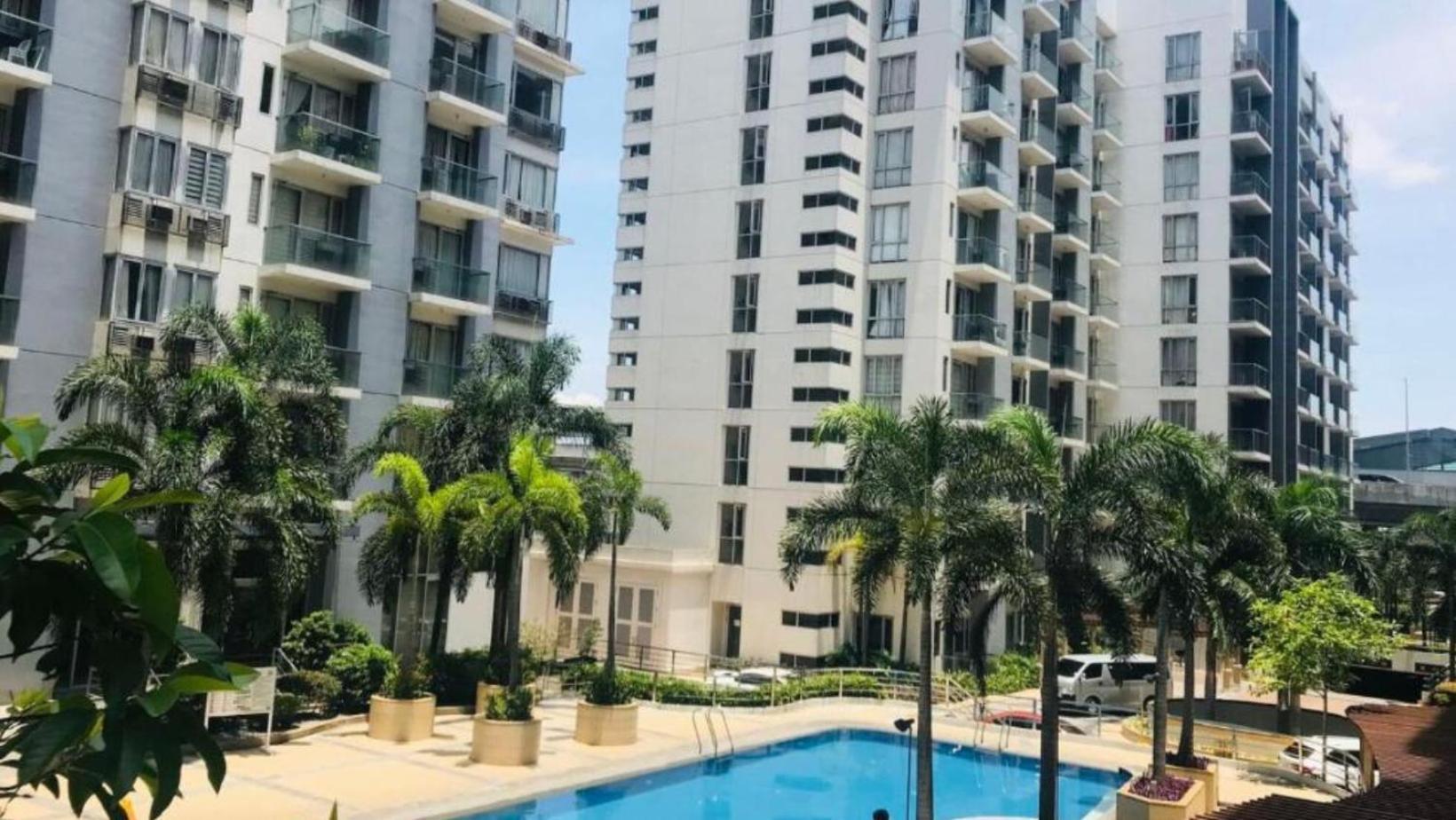 One Palm Tree Villas Condominium - Studio 7Th Fl With Balcony - Across Terminal 3 Airport Pasay Ngoại thất bức ảnh