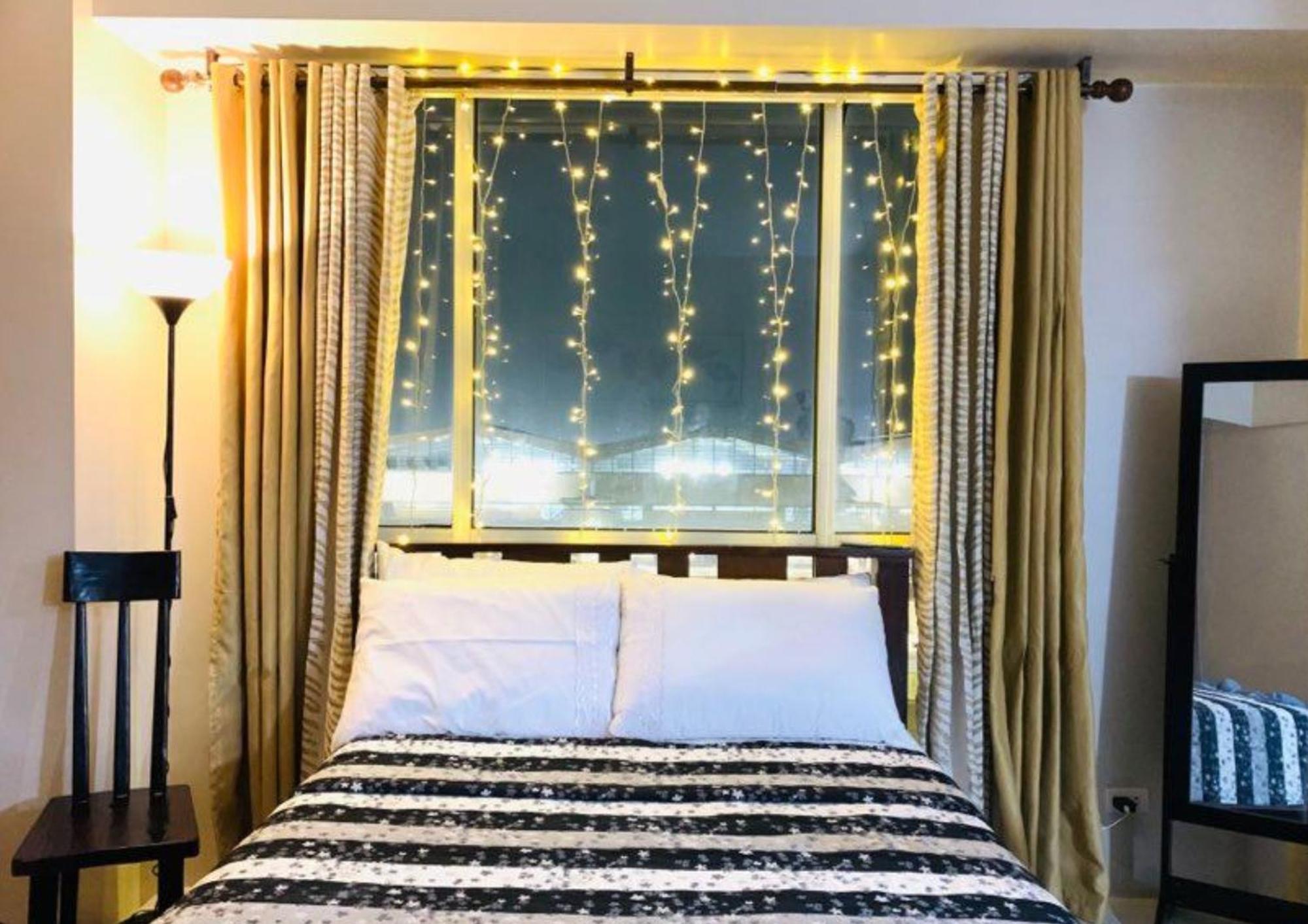 One Palm Tree Villas Condominium - Studio 7Th Fl With Balcony - Across Terminal 3 Airport Pasay Ngoại thất bức ảnh
